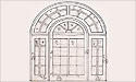 Architectural Art Glass - Stained Glass Doors