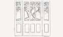 Architectural Art Glass - Stained Glass Doors